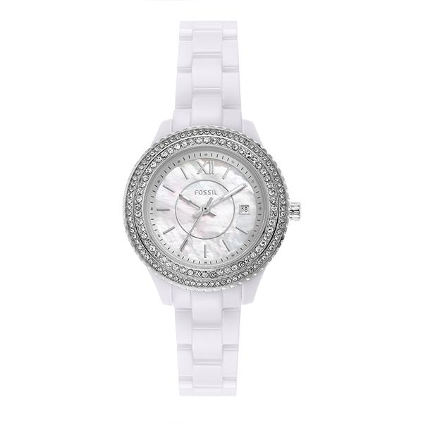 フォッシル 腕時計 レディース アナログ 時計 セラミック ホワイト STELLA CE1116 FOSSIL 公式｜watchstation｜02
