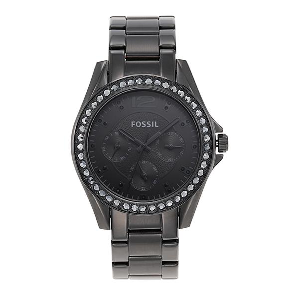 腕時計 レディース フォッシル アナログ 時計 ステンレス ブラック RILEY ES4519 FOSSIL 公式｜watchstation｜02
