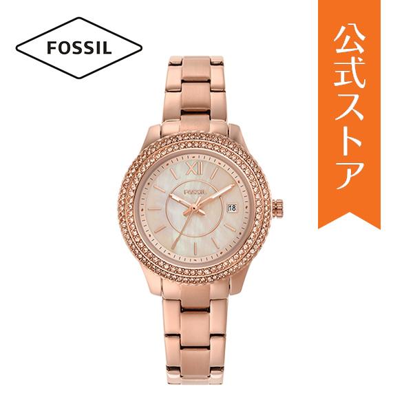 腕時計 レディース フォッシル アナログ 時計 ステンレス ローズゴールド STELLA ES5136 FOSSIL 公式