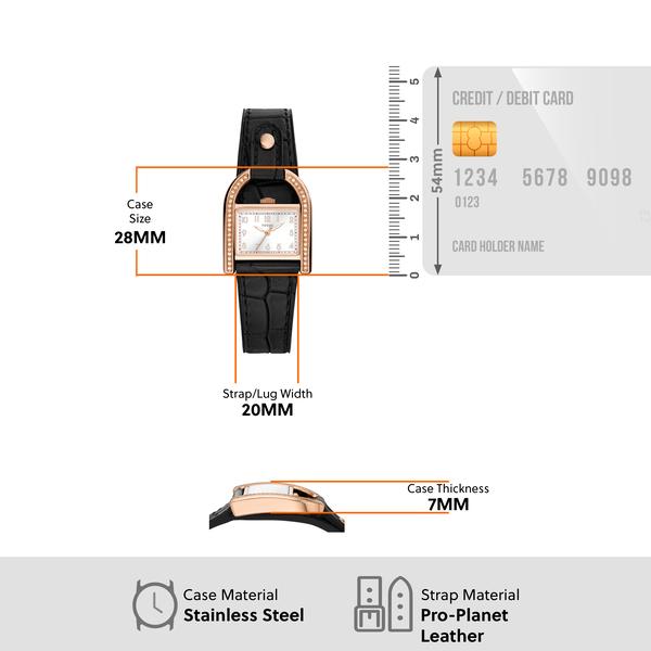 フォッシル 腕時計 アナログ クォーツ レディース ブラック プロプラネットレザー HARWELL ES5263 2023 春 FOSSIL 公式｜watchstation｜07
