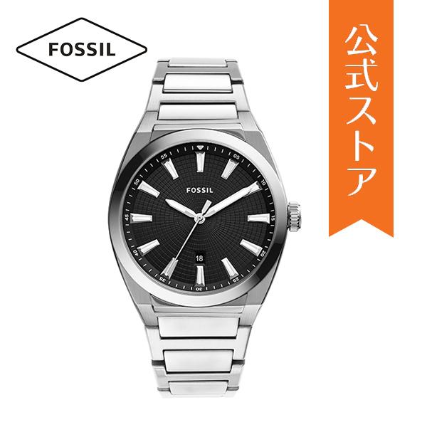腕時計 メンズ フォッシル アナログ 時計 ステンレス シルバー EVERETT 3 HAND エヴァレット FS5821 FOSSIL 公式｜watchstation
