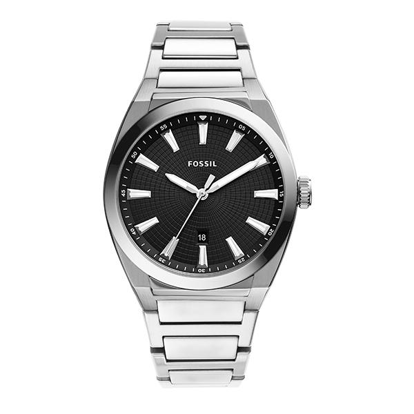 腕時計 メンズ フォッシル アナログ 時計 ステンレス シルバー EVERETT 3 HAND エヴァレット FS5821 FOSSIL 公式｜watchstation｜02