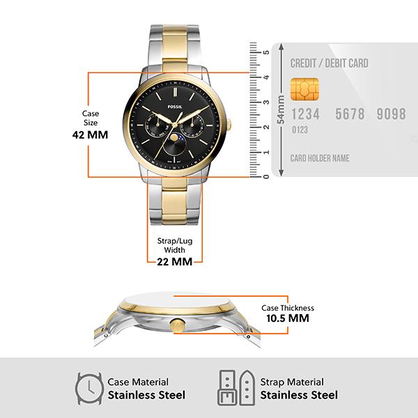 フォッシル 腕時計 メンズ アナログ 時計 ステンレス ゴールド シルバー NEUTRA MINIMALIST FS5906 FOSSIL 公式｜watchstation｜06