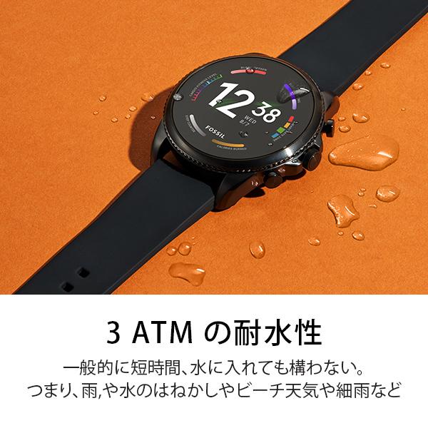 【国産】 30%OFF フォッシル スマートウォッチ メンズ ジェネレーション6 腕時計 シリコン ブラック GEN 6 SMARTWATCH FTW4061 FOSSIL 公式 【K2124398644】(13475円)