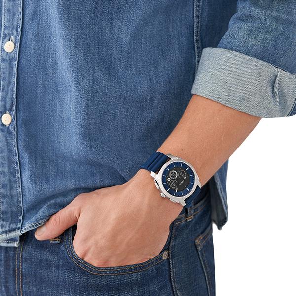 フォッシル 腕時計 スマートウォッチ ハイブリッドHR メンズ ブルー シリコン MACHINE GEN 6 HYBRID SMARTWATCH FTW7085 2023 春 FOSSIL 公式｜watchstation｜07