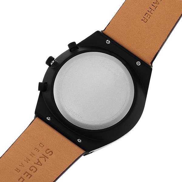 スカーゲン 腕時計 メンズ クロノグラフ アナログ 時計 LWGレザー ブラック GRENEN CHRONOGRAPH SKW6843 SKAGEN 公式｜watchstation｜12