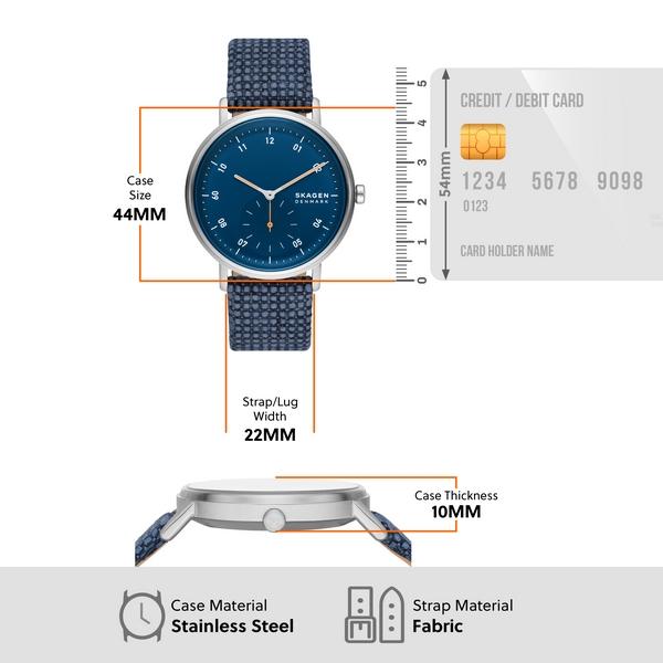 スカーゲン 腕時計 アナログ メンズ ブルー ファブリック KUPPEL SKW6894 2023 秋 SKAGEN 公式 : skw6894 :  WATCH STATION INTERNATIONAL 公式 - 通販 - Yahoo!ショッピング