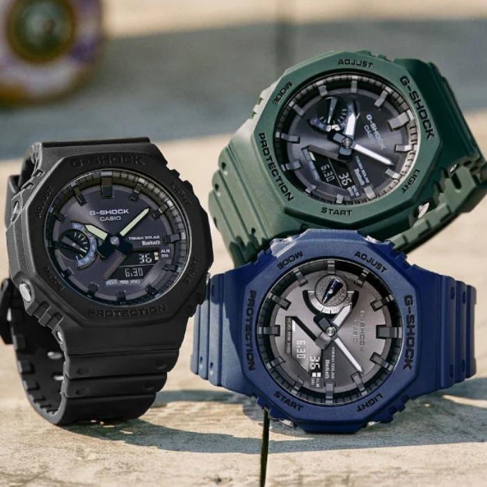 CASIO G-SHOCK GA-B2100-1A1JF アナログ-デジタル ソーラー Bluetooth 腕時計 メンズ 20気圧防水｜watchtown｜11