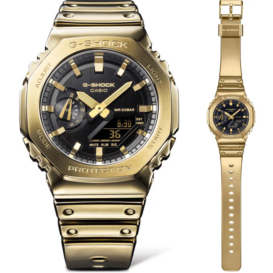 CASIO G-SHOCK GM-2100YMG-9AJF 国内正規品 タフシリコーンバンド（樹脂バンド）電池式クオーツ 腕時計 20気圧防水の画像