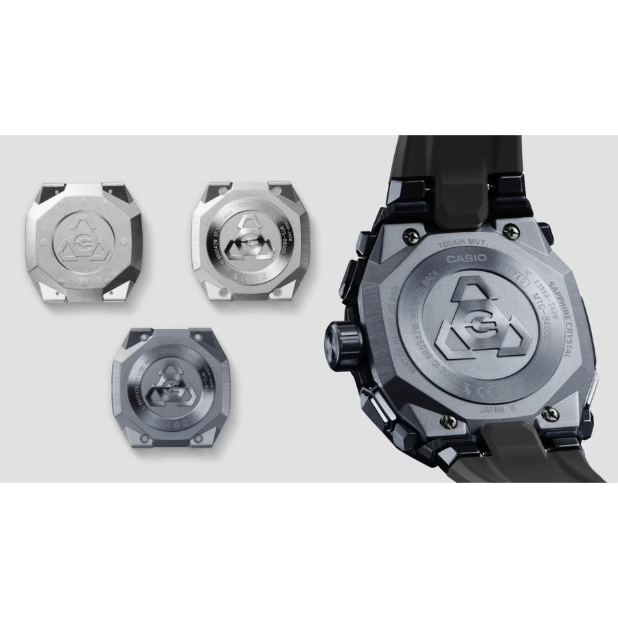 CASIO G-SHOCK MTG-B4000-1AJF 国内正規品 MT-G ソーラー電波 Bluetooth モバイルリンク 腕時計 メンズ 20気圧防水の画像