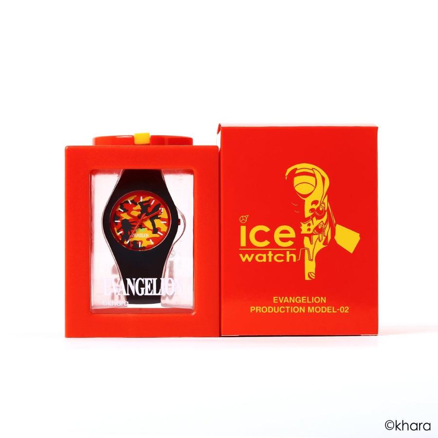 ice watch アイスウォッチ 2558096 エヴァンゲリオン コラボモデル 初号機（式波・アスカ・ラングレー） 腕時計 メンズ レディース ユニセックス｜watchtown｜03