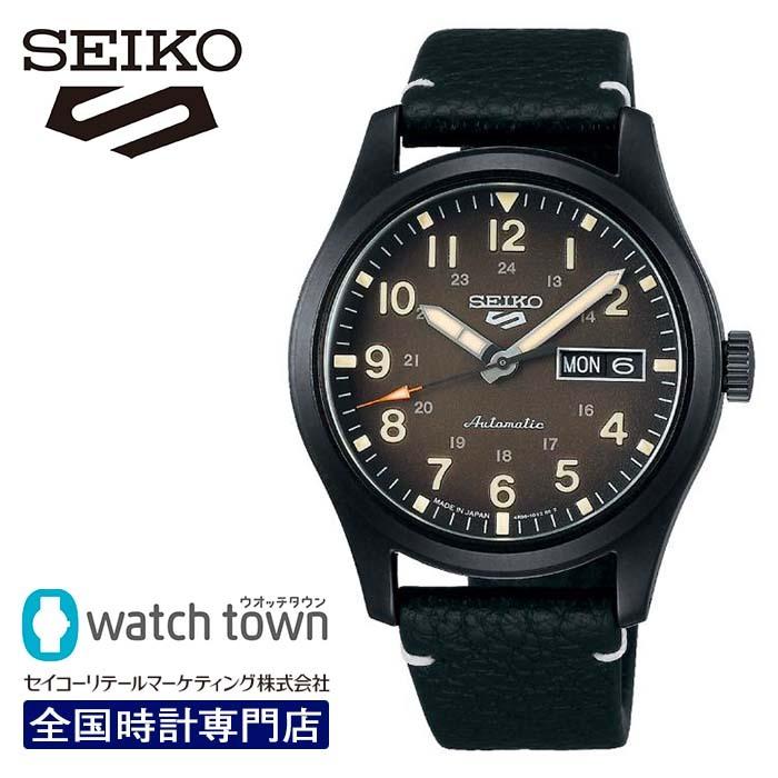 SEIKO Seiko 5 Sports SBSA121 メカニカル 自動巻（手巻つき） 牛皮革（カーフ） 腕時計 メンズ｜watchtown