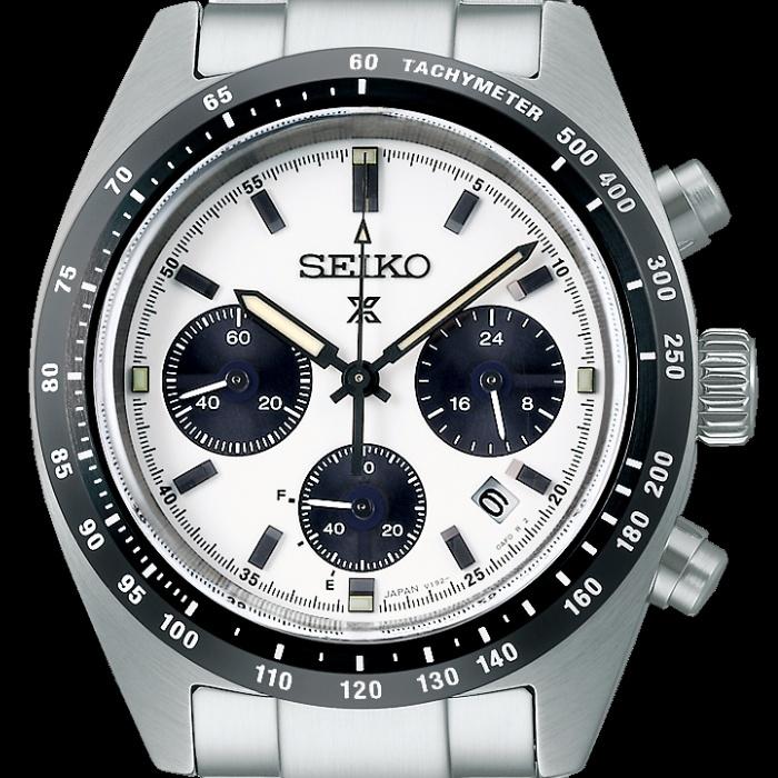 【替えシリコンバンドプレゼント!】SEIKO プロスペックス SBDL085 スピードタイマー ソーラー V192 メタル 腕時計 メンズ クロノグラフ パンダ｜watchtown｜05