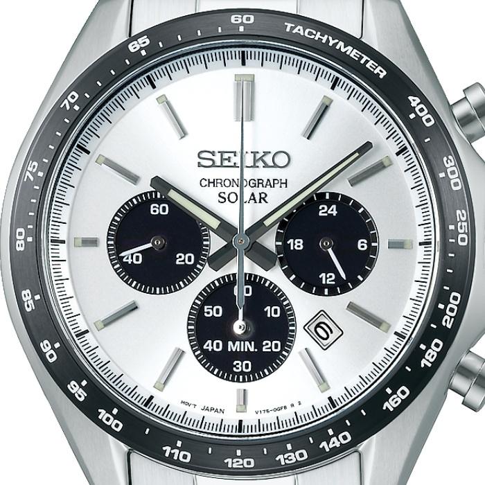 SEIKO セイコーセレクション SBPY165 ソーラー V175 腕時計 メンズ クロノグラフ タキメーターつき SEIKO 流通限定モデル｜watchtown｜03