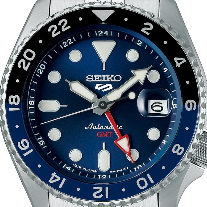 【ロゴ入りサコッシュプレゼント】SEIKO Seiko 5 Sports ５スポーツ SBSC003 国内正規品 SKX Sports Style メカニカル 自動巻（手巻つき）GMT 腕時計 メンズの画像