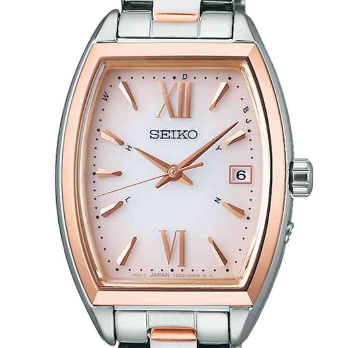 SEIKO セイコーセレクション SWFH126 らくらくアジャスト方式 ソーラー電波修正 腕時計 レディースの画像