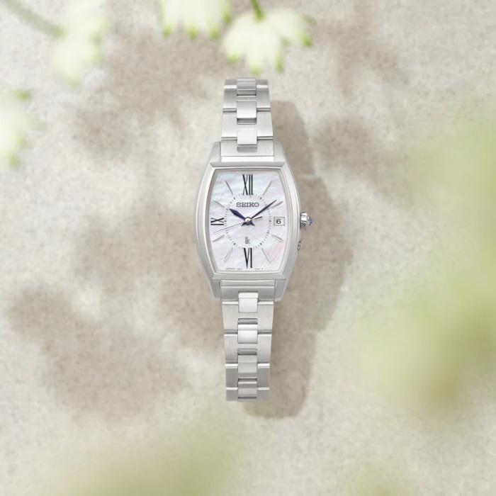 SEIKO LUKIA GROW 電波ソーラー LUKIA Grow 【アロマギフトセットプレゼント！】SEIKO ルキア SSQW071