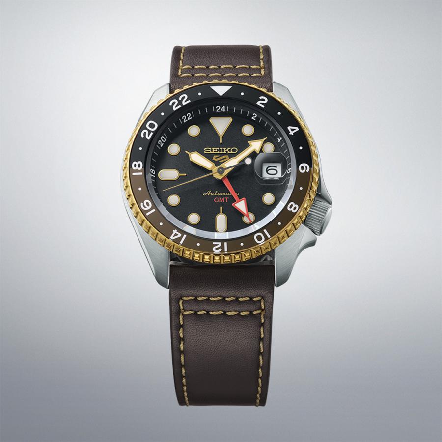 【ロゴ入りサコッシュプレゼント】SEIKO Seiko 5 Sports ５スポーツ SBSC020 国内正規品 メカニカル 自動巻（手巻つき）GMTの画像
