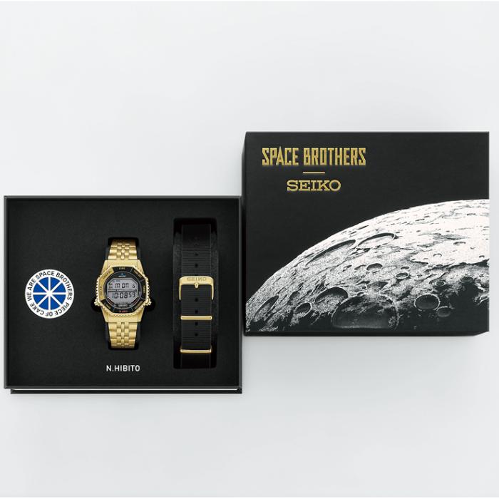 SEIKO セイコーセレクション SBJG024 宇宙兄弟コラボレーション限定モデル 南波 日々人 腕時計 デジタルクオーツ 11月14日発売モデルの画像