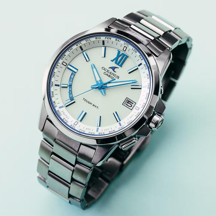 OCEANUS CASIO OCW-T150-2AJF 電波時計 タフソーラー メンズ