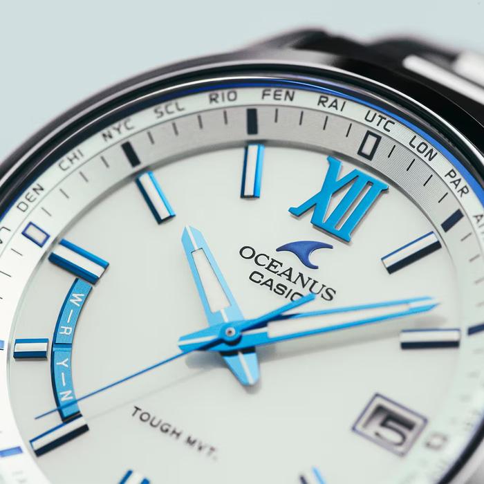 OCEANUS CASIO OCW-T150-2AJF 電波時計 タフソーラー メンズ