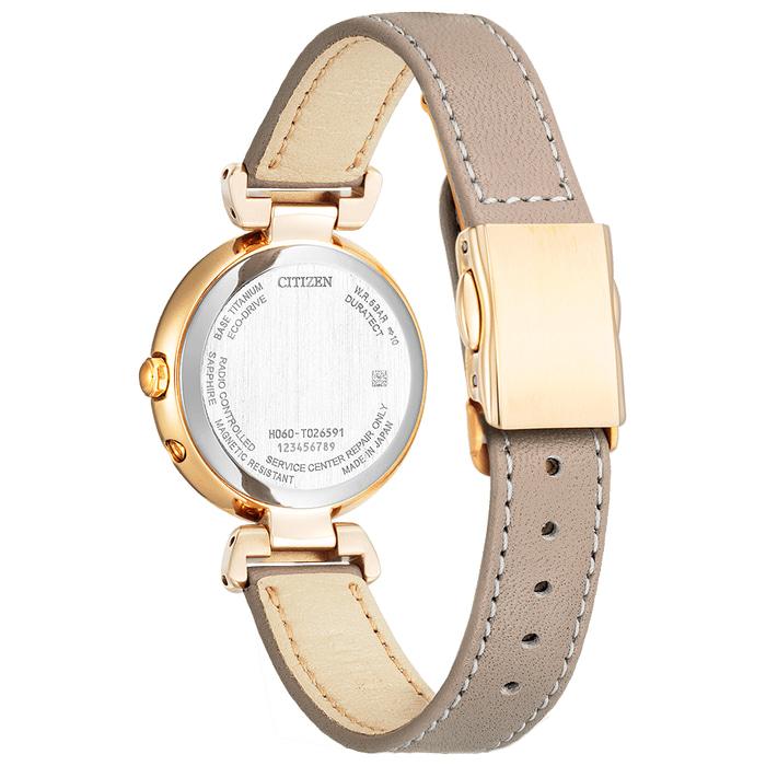 CITIZEN xC クロスシー ES9462-07A mizu collection 国内正規品 エコ・ドライブ電波時計 腕時計 レディースの画像