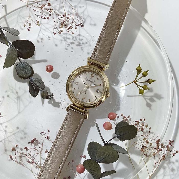 CITIZEN xC クロスシー ES9462-07A mizu collection 国内正規品 エコ・ドライブ電波時計 腕時計 レディースの画像