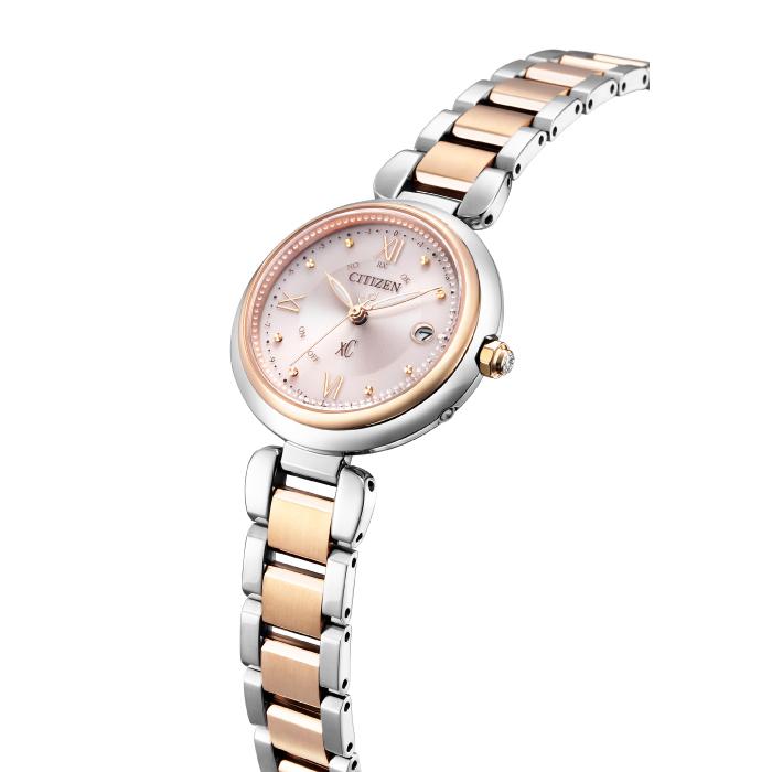 CITIZEN xC クロスシー ES9465-50W mizu collection 国内正規品 エコ・ドライブ電波時計 腕時計 レディースの画像