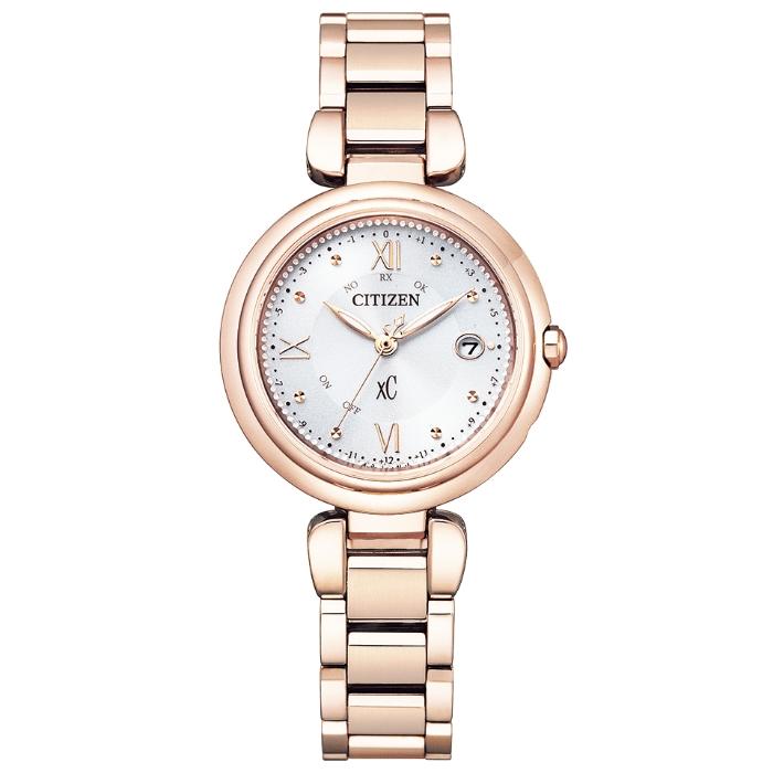 CITIZEN xC クロスシー  ES9464-52A  mizu collection ソーラー電波修正 腕時計 レディースの画像