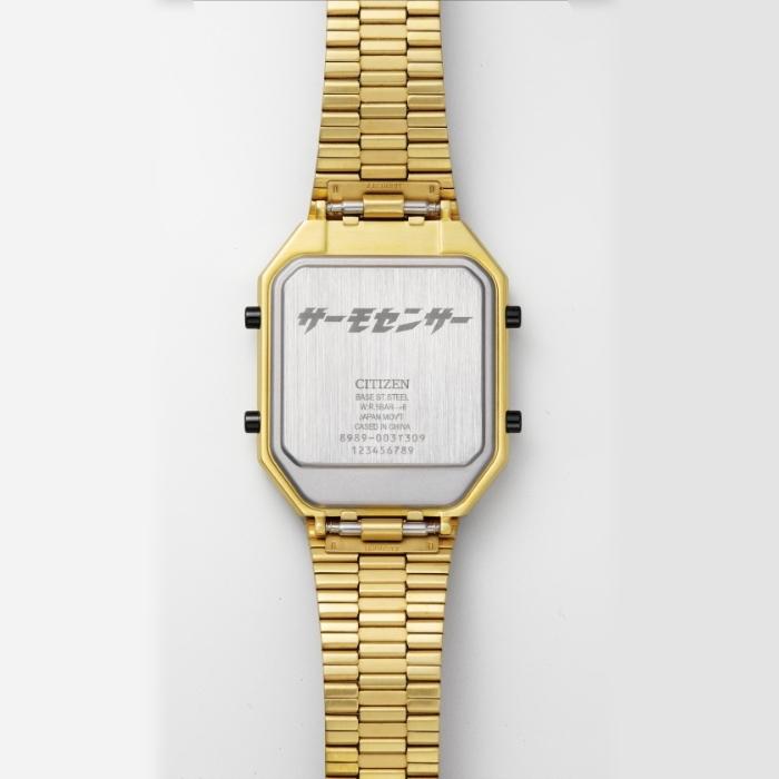 CITIZEN レコードレーベル JG2122-60W THERMO SENSOR  電池式クオーツ メタル 腕時計 メンズ 特定店取扱いモデル｜watchtown｜03