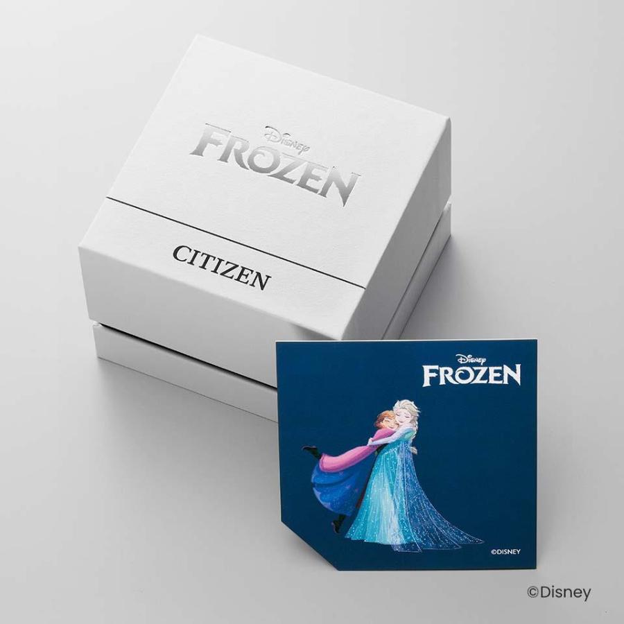 CITIZEN Disney Collection「アナと雪の女王」限定モデル EM1079-89Wの画像