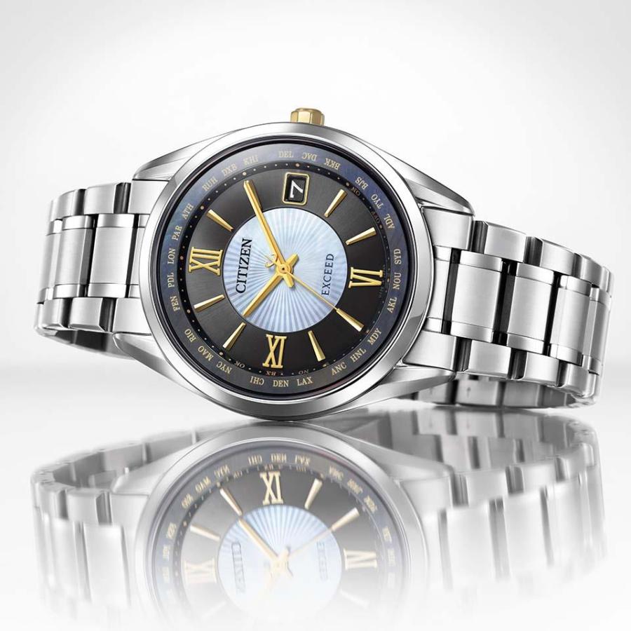 CITIZEN EXCEED CB1154-66W Nebula 星雲 光発電エコ・ドライブ 電波時計 国内正規品の画像