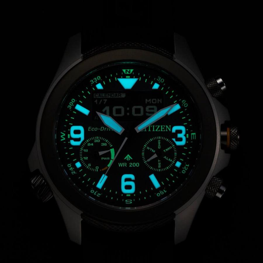CITIZEN PROMASTER LAND JV1007-07E 国内正規品 光発電エコ・ドライブ 腕時計 メンズの画像