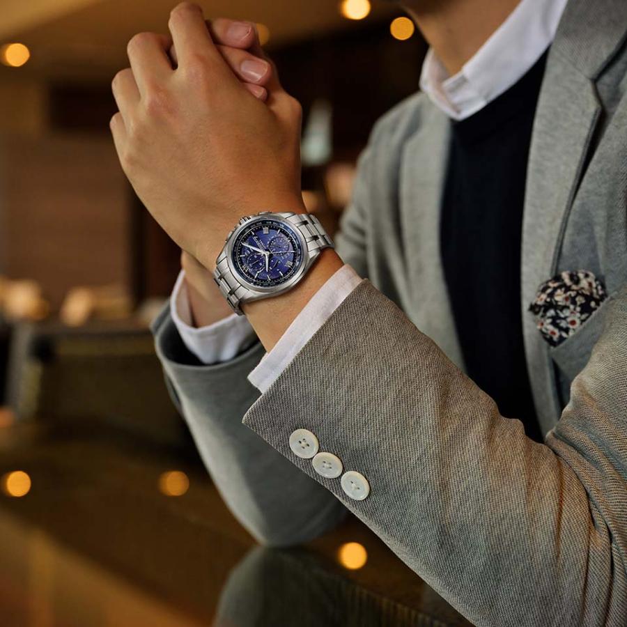 CITIZEN ATTESA AT8240-66L DEAR Collection ACT Line 国内正規品 腕時計 ソーラー電波 メンズの画像