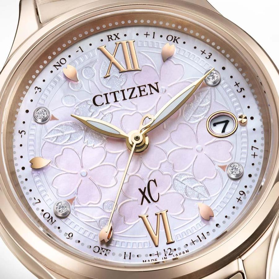 CITIZEN xC クロスシー ES9498-77N 30th Anniversary SAKURA limited Model hikari collection 国内正規品 エコ・ドライブ電波時計 3月5日発売モデルの画像