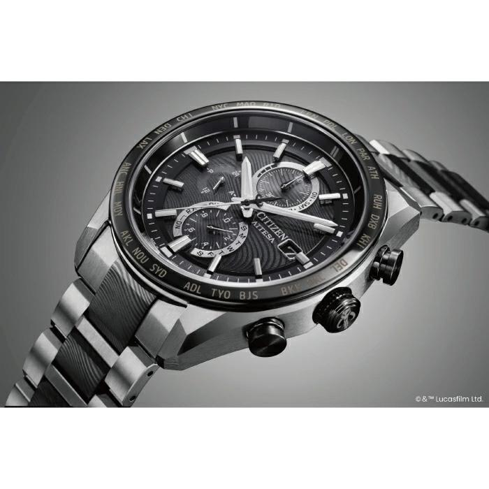 【オリジナルトートバッグ プレゼント!】CITIZEN ATTESA AT8385-55E STAR WARS The Mandalorian Beskar Model 国内正規品 腕時計 5月22日発売モデルの画像