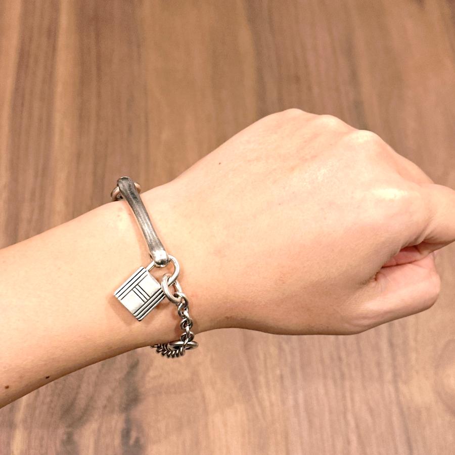 HERMES 【希少】 エルメス カデナ ブレスレット シルバー HERMES 【希少】 エルメス カデナ ブレスレット シルバー