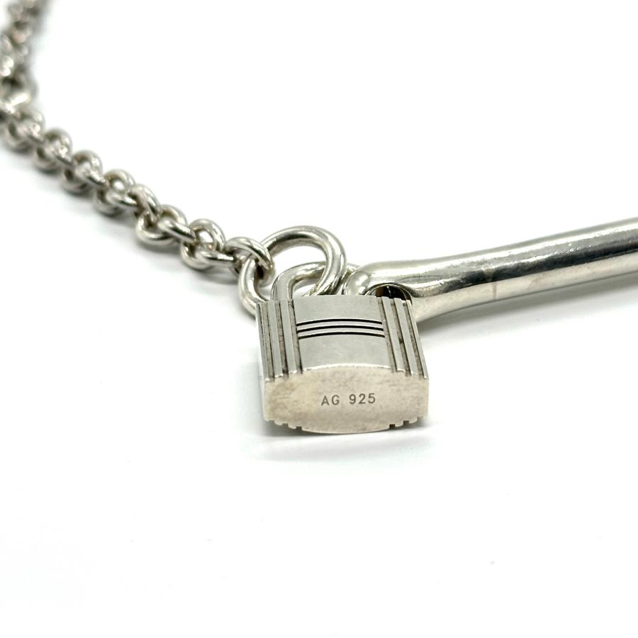 希少　HERMES Ag925 ヴィンテージ カデナ ネックレス 45cm 希少 HERMES Ag925 ヴィンテージ カデナ ネックレス 45cm HERMES