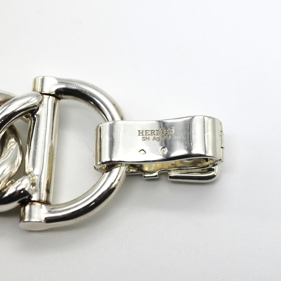 HERMES 【希少】 プティシャン TGM ブレスレット シルバー HERMES 【希少】 プティシャン TGM ブレスレット シルバー