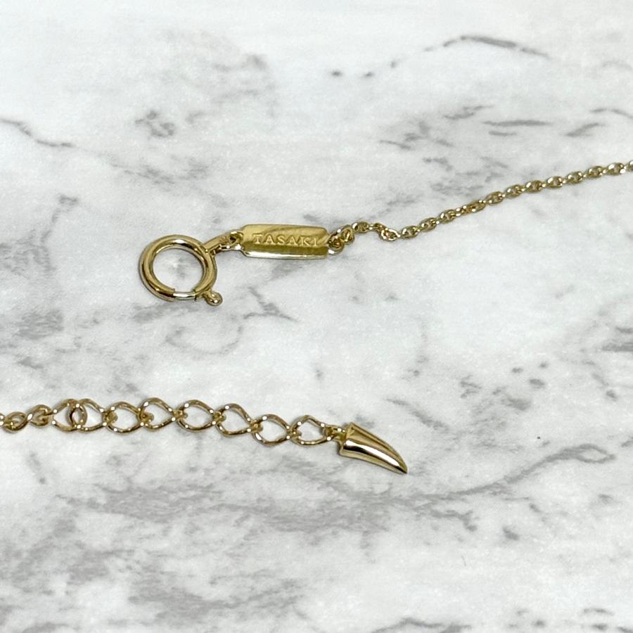 【未使用】 タサキ デインジャーファング ネックレス イエローゴールド 真珠 TASAKI（タサキ） 【未使用】 デインジャーファング ネックレス