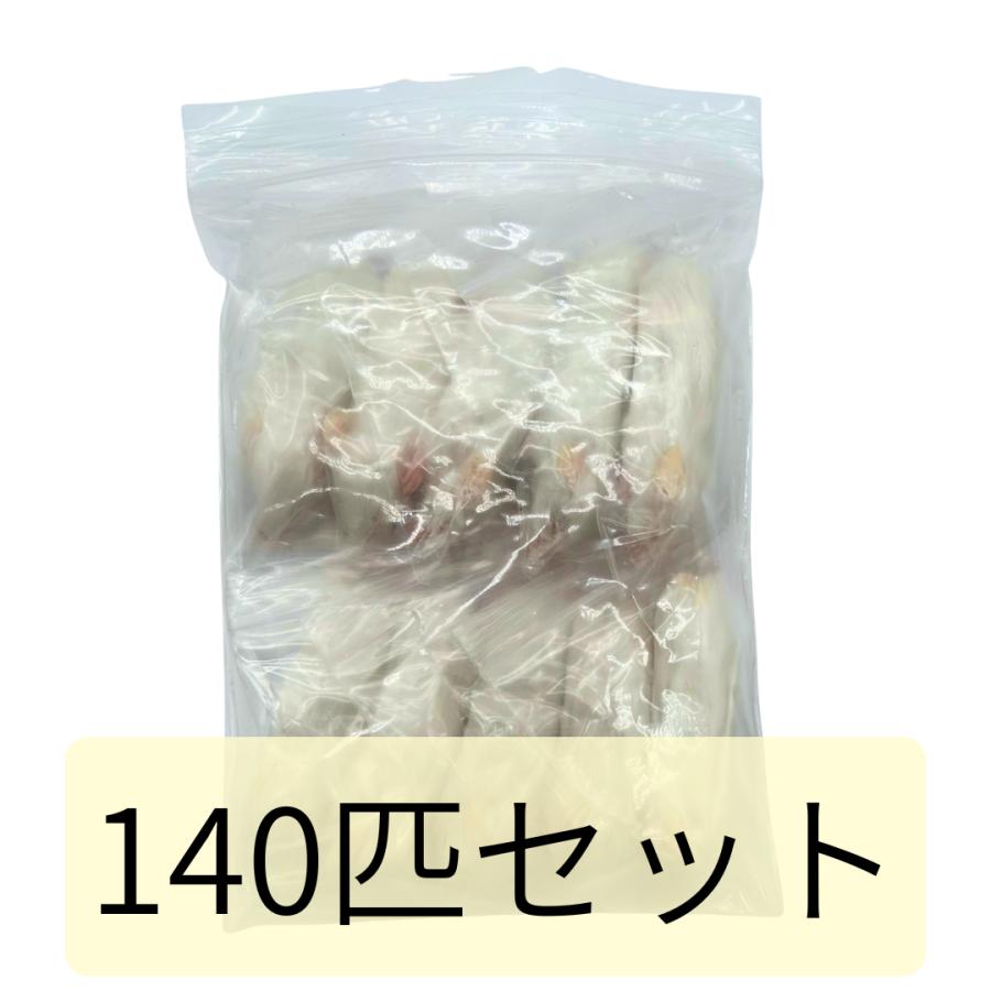 冷凍 マウス ネズミ ファジー 10g 11g 140匹セット 餌 冷凍餌