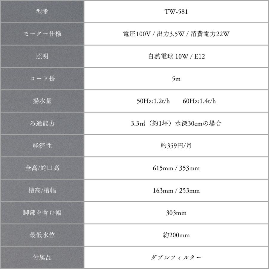 タカラ工業 ウォータークリーナー 池 ろ過装置 ちどり R タカラ TW-581