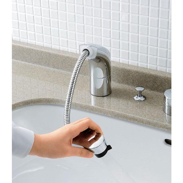 INAX 洗面水栓 SF-815T　新品未使用 LIXIL・INAX サーモ付洗髪シャワー混合水栓 SF-815T 【スイA