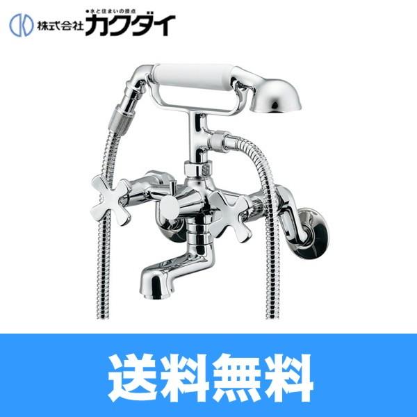 133-505 カクダイ KAKUDAI 2ハンドルシャワー混合栓 送料無料