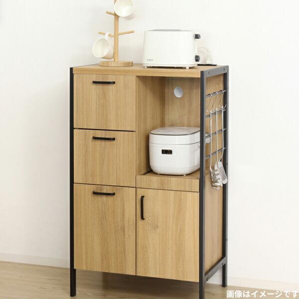 カナリア　棚 クロシオ 23378 KUROSHIO アート 食器棚 60-100 モダン