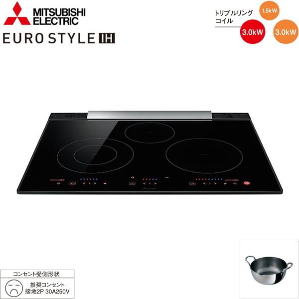 CS-T34BFR 三菱電機 MITSUBISHI IHクッキングヒーター EURO STYLE IH CS-T34BFR 三菱電機 MITSUBISHI IHクッキングヒーター EURO STYLE IH