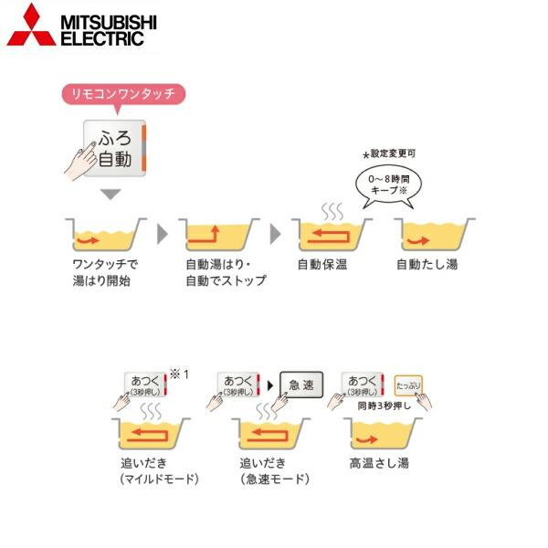 SRT-S466U 三菱電機 MITSUBISHI エコキュートSシリーズ フルオートW追い焚き タンク容量460L 一般地仕様 送料無料｜water-space｜05