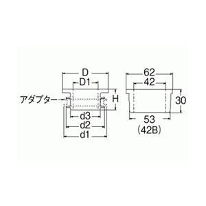 H70-90-25A 三栄水栓 SANEI クリーンパッキン｜water-space｜02