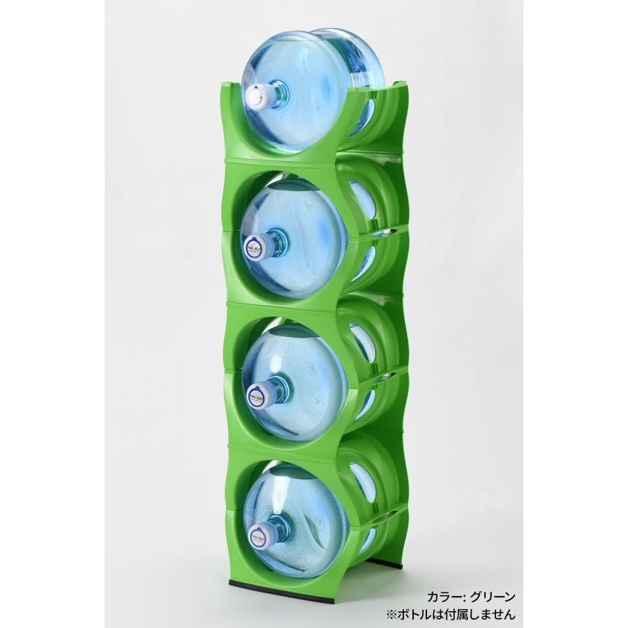 ウォーターサーバーラック　ブラック ウォーターサーバーボトルラック ウォーターサーバーラック （ ラック 日本製 スチール