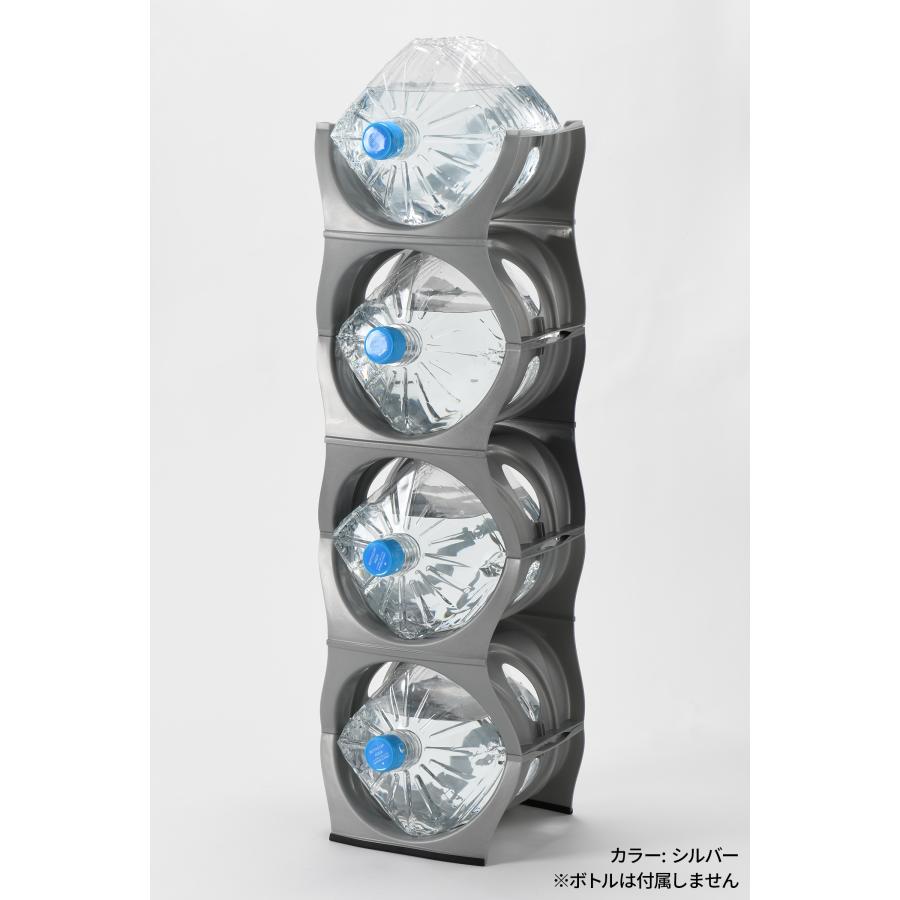 ウォーターサーバー用 ボトルラック】 Uウォーターボトルラック 4本